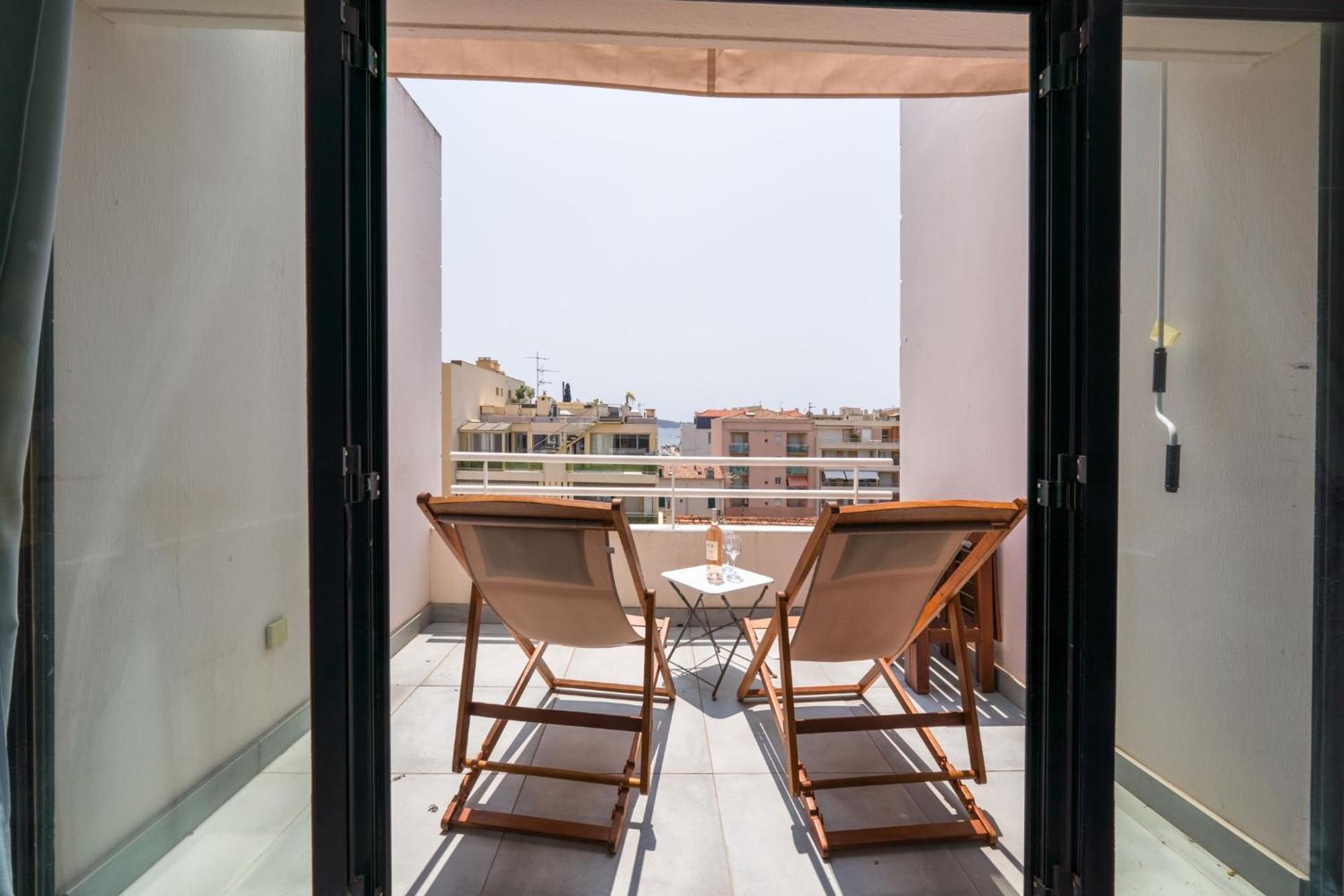 Evasion Pointe Croisette, Vue Mer, A Minute Appartamento Cannes